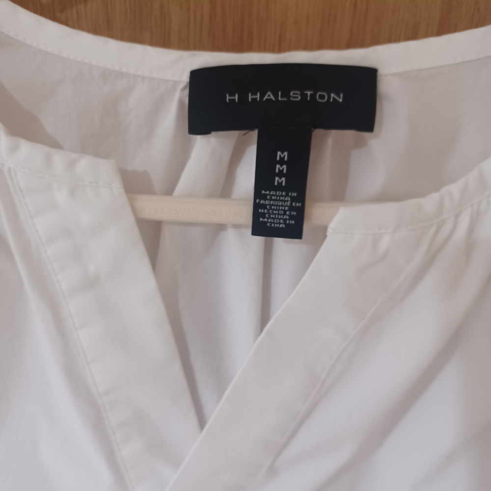 Halston Heritage White Blouse - Picture 2 of 6